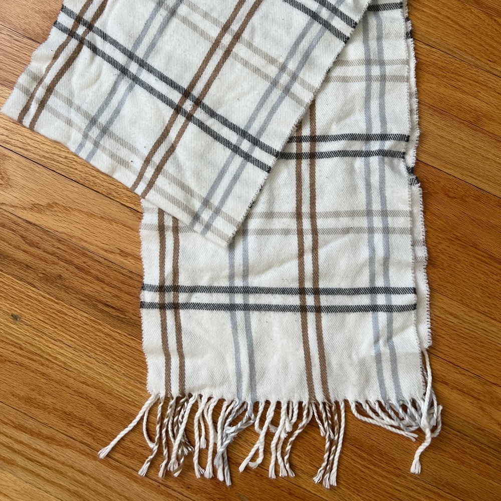 Plaid Winter Scarf